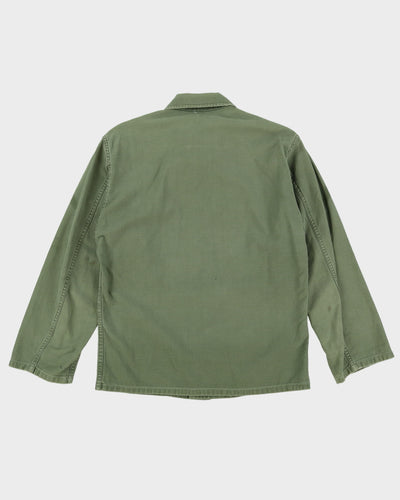 1960s Vintage US army Sateen Utility Shirt - Small