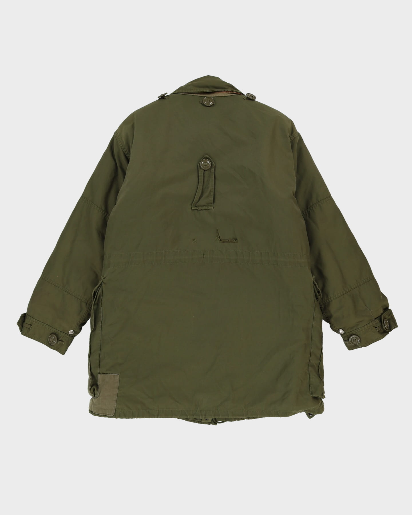1980s Vintage Canadian Army Extreme Cold Weather Parka w/ Liner - Medium