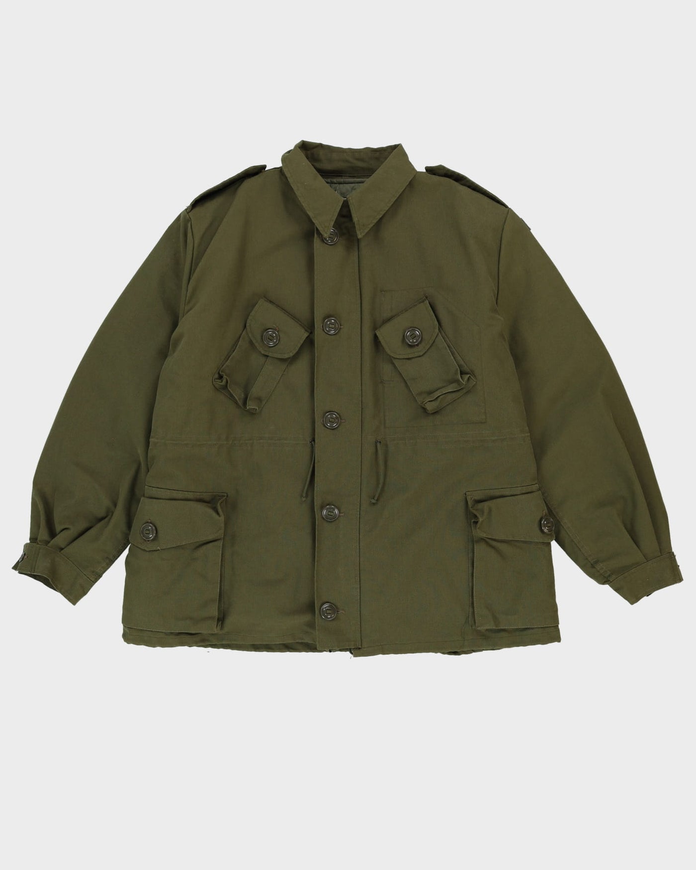 1980s Vintage Canadian Army MkII GS Combat Jacket w/ Liner - Large