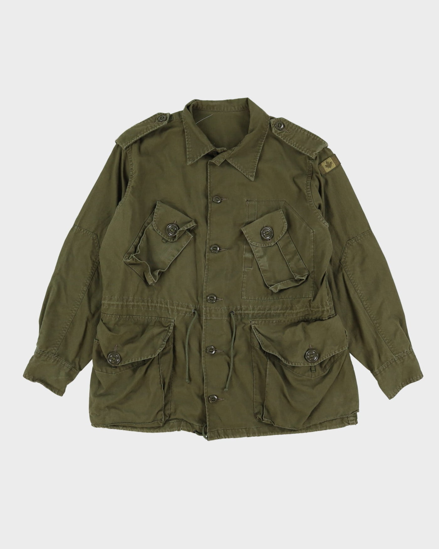 1990s Vintage Canadian Army Lightweight Combat Coat - Large