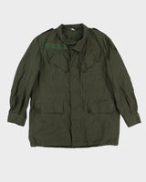 1990s Vintage Belgian Army Field Combat Jacket - Large