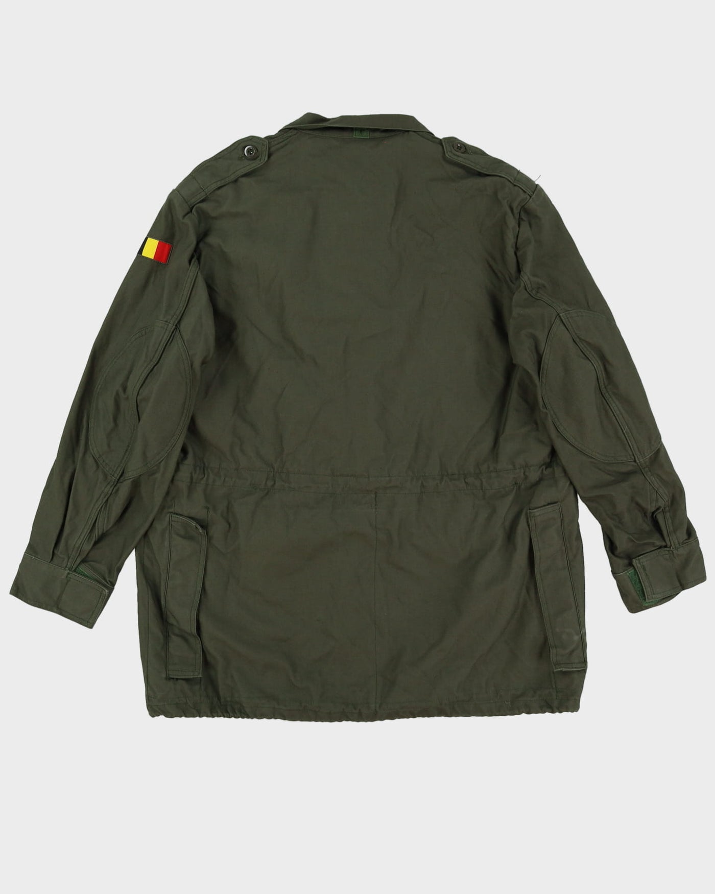 1990s Vintage Belgian Army Field Combat Jacket - Large