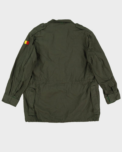 1990s Vintage Belgian Army Field Combat Jacket - Large