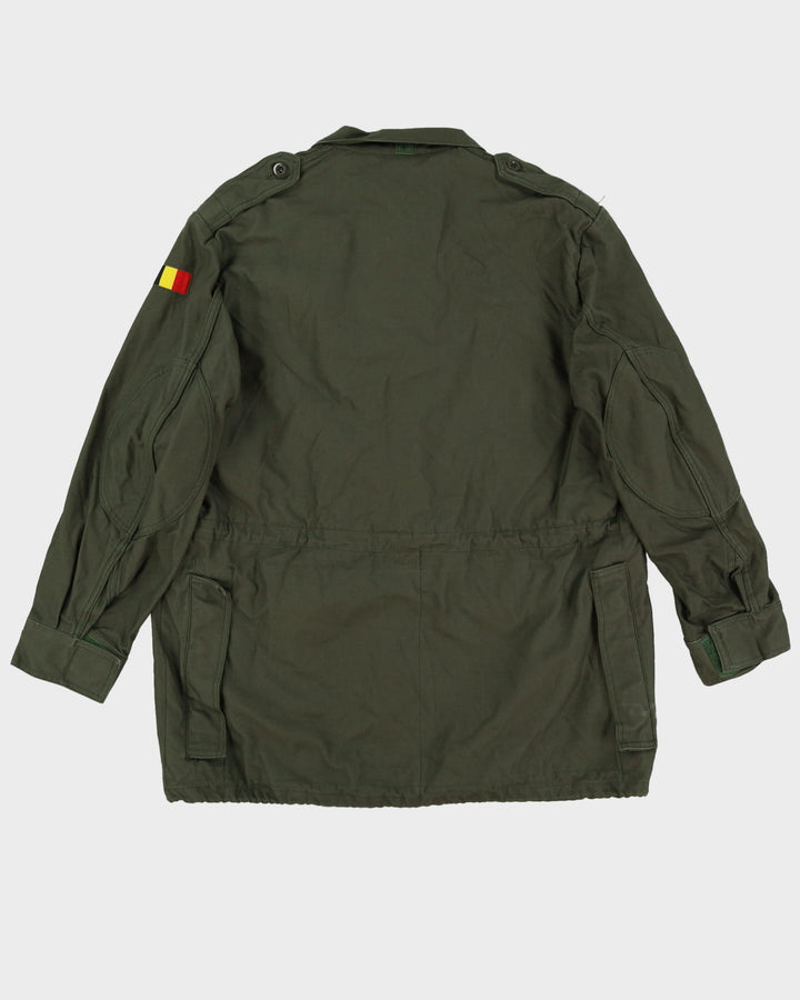 1990s Vintage Belgian Army Field Combat Jacket - Large