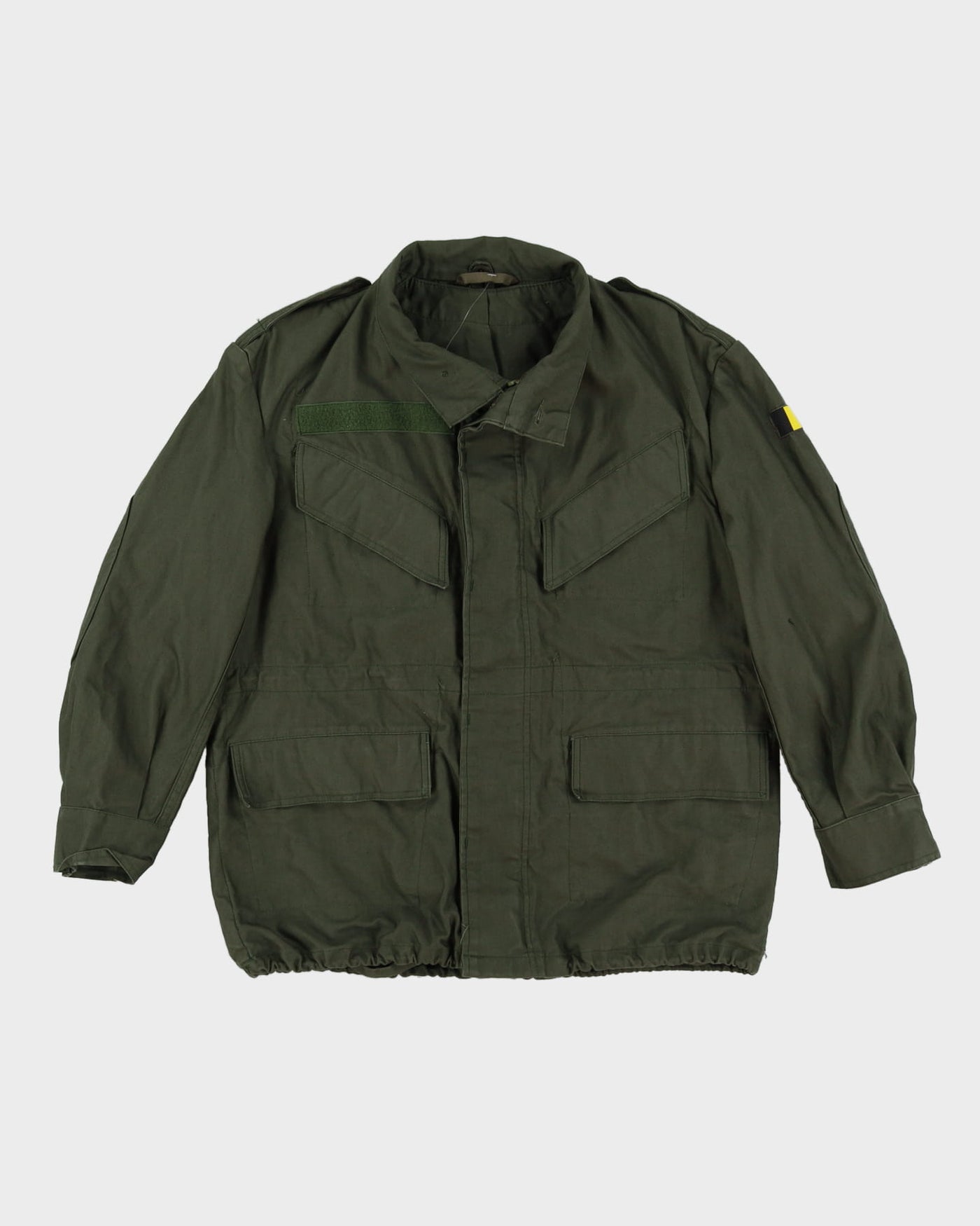 1990s Vintage Belgian Army Field Combat Jacket - Medium