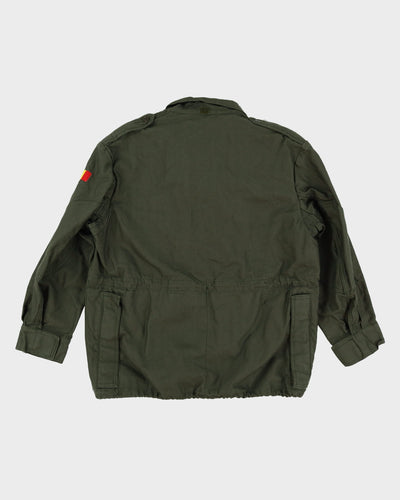 1990s Vintage Belgian Army Field Combat Jacket - Medium