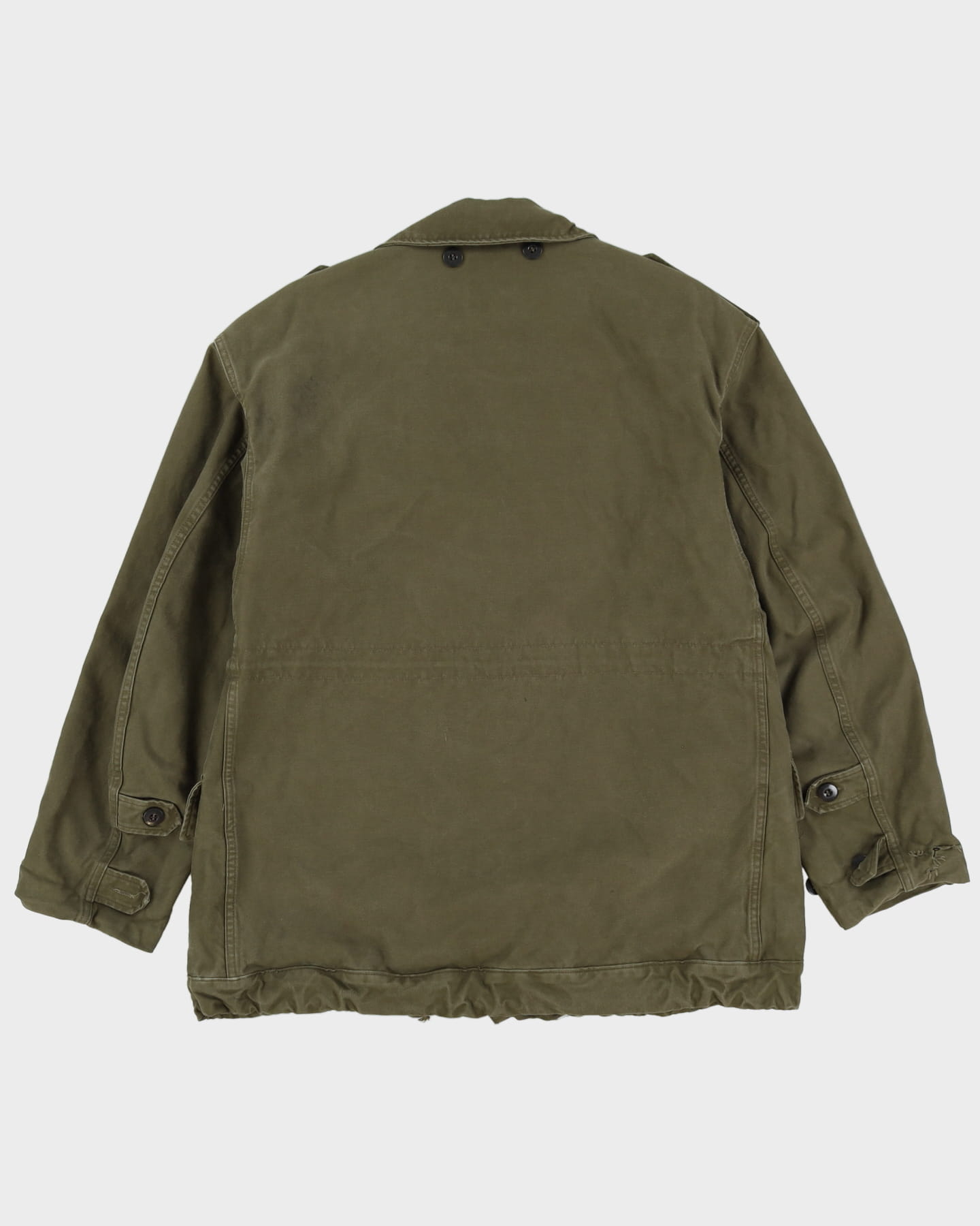 1980s Vintage Belgian Army Field Combat Jacket - Medium