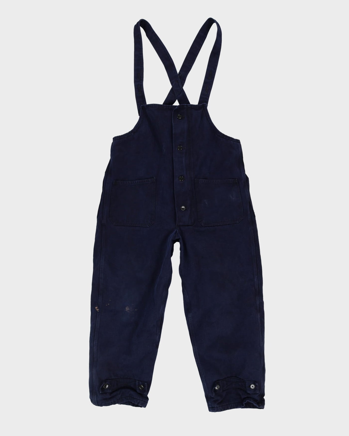 Vintage 50s Royal Canadian Navy Cold Weather Deck Dungarees - 46x28