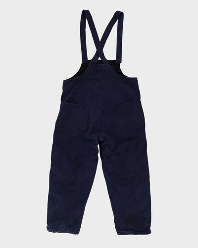 Vintage 50s Royal Canadian Navy Cold Weather Deck Dungarees - 46x28