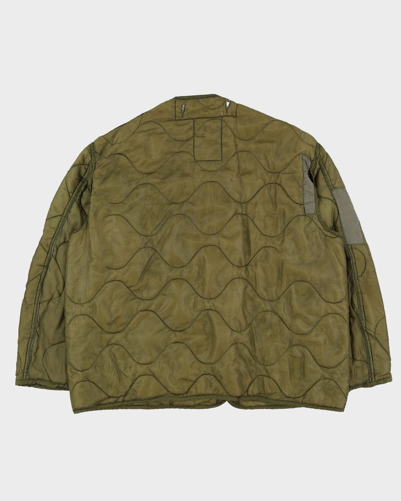 80s Vintage US Army M65 Field Jacket Quilted Liner - Large