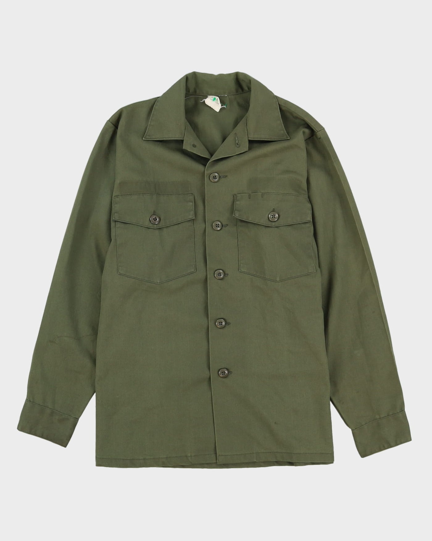 70s Vintage US Army Dura-Press Utility Shirt - Large