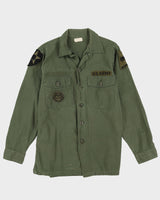 70s Vintage US Army OG-107 Sateen Utility Shirt - Medium