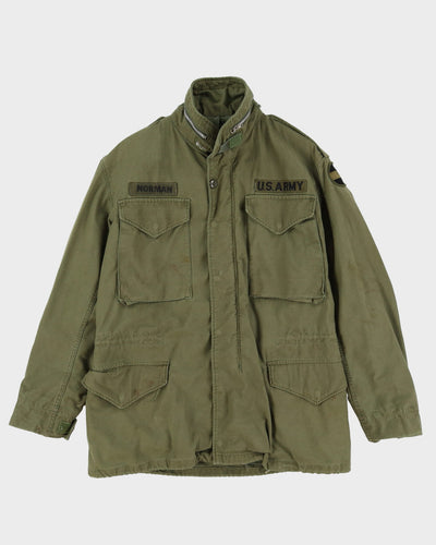 60s Vietnam War Vintage US Army M65 Field Jacket - Small