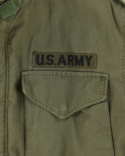 60s Vietnam War Vintage US Army M65 Field Jacket - Small