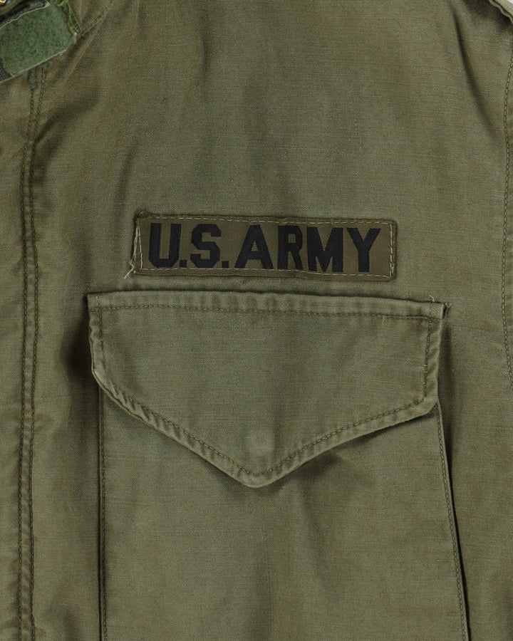 60s Vietnam War Vintage US Army M65 Field Jacket - Small