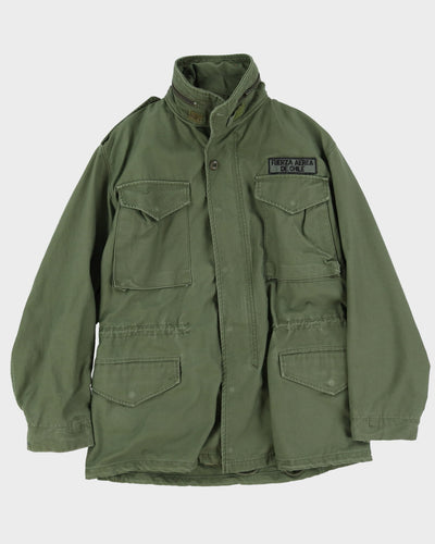 90s Vintage US Army / Chilean Air Force OG-107 M65 Field Jacket - Medium
