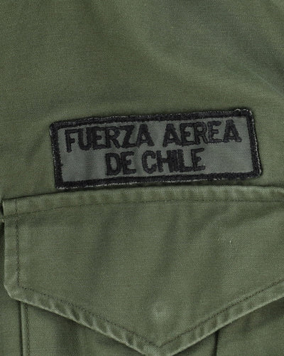90s Vintage US Army / Chilean Air Force OG-107 M65 Field Jacket - Medium