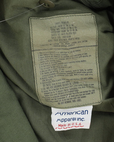 90s Vintage US Army / Chilean Air Force OG-107 M65 Field Jacket - Medium