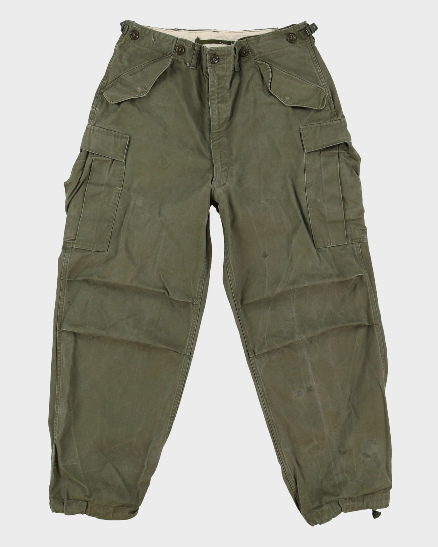 50s Vintage US Army M1951 Cold Weather Combat Trousers - 36x30