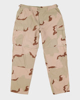 Vintage 90s US Military Desert Camo Combat Trousers - W36 L32