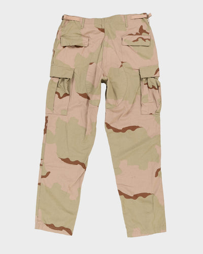 Vintage 90s US Military Desert Camo Combat Trousers - W36 L35