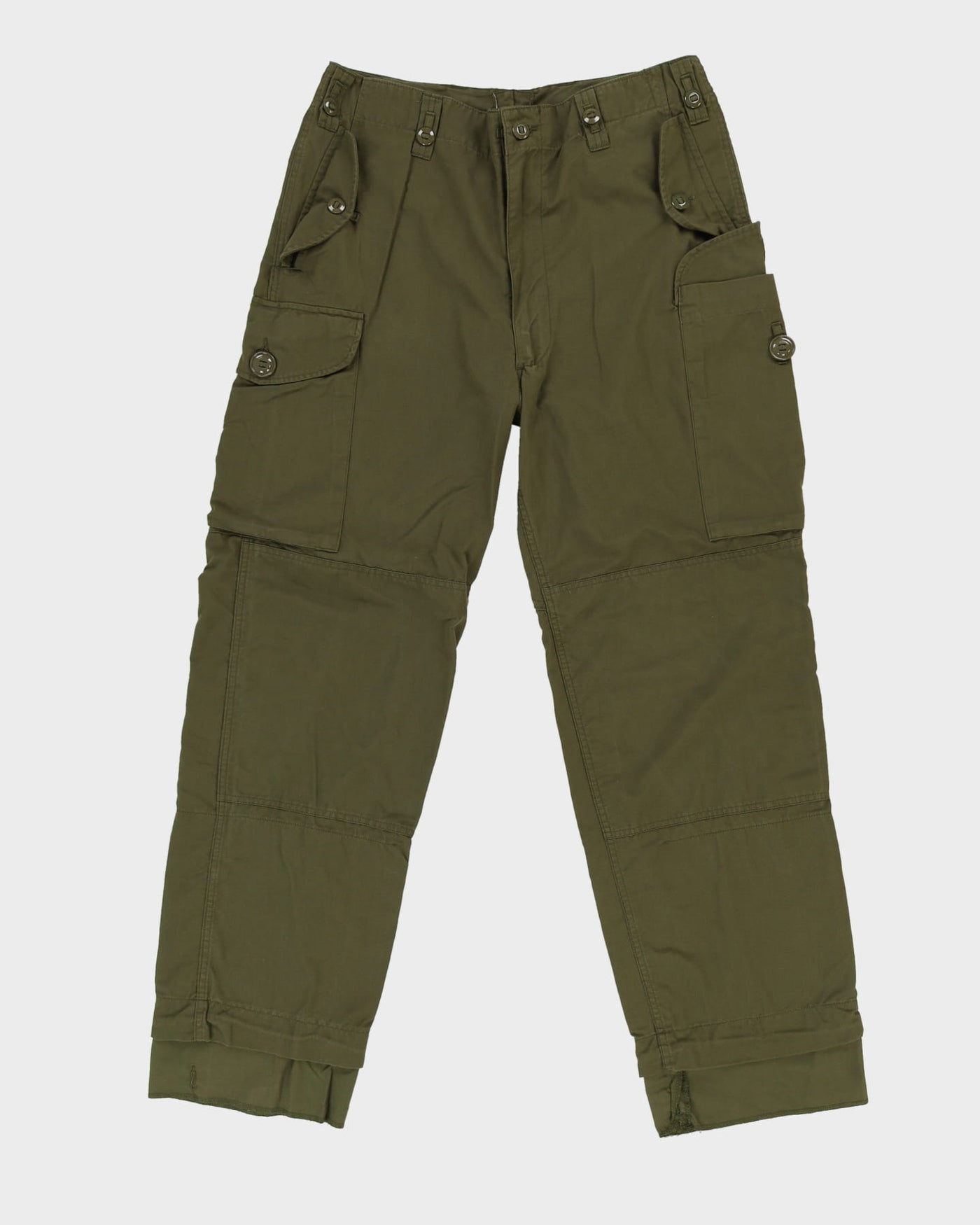90s Vintage Canadian Army Lightweight Combat Trousers - 36x30