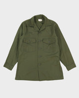 70s Vintage US Army OG-507 Dura-Press Utility Shirt - Medium