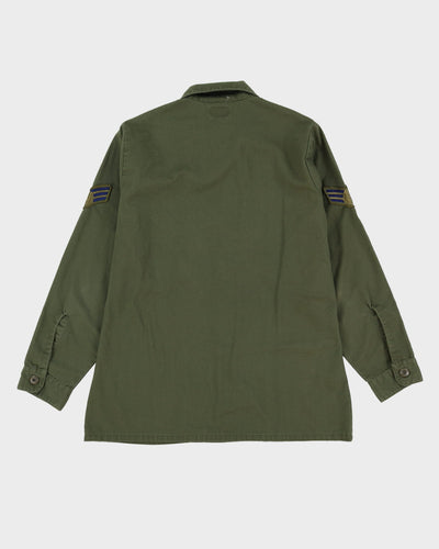70s Vintage US Army OG-507 Dura-Press Utility Shirt - Medium
