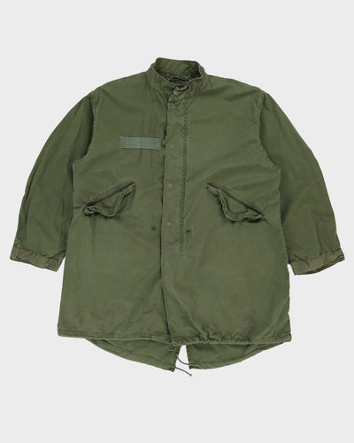 70s Vintage US Army ECW M65 Fishtail Parka - X-Large