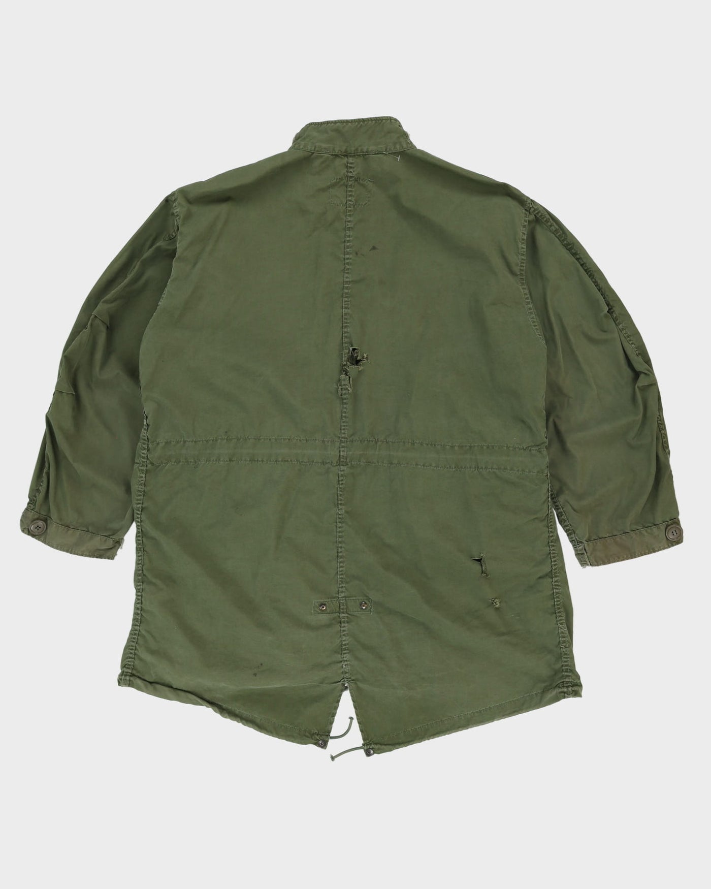 70s Vintage US Army ECW M65 Fishtail Parka - X-Large