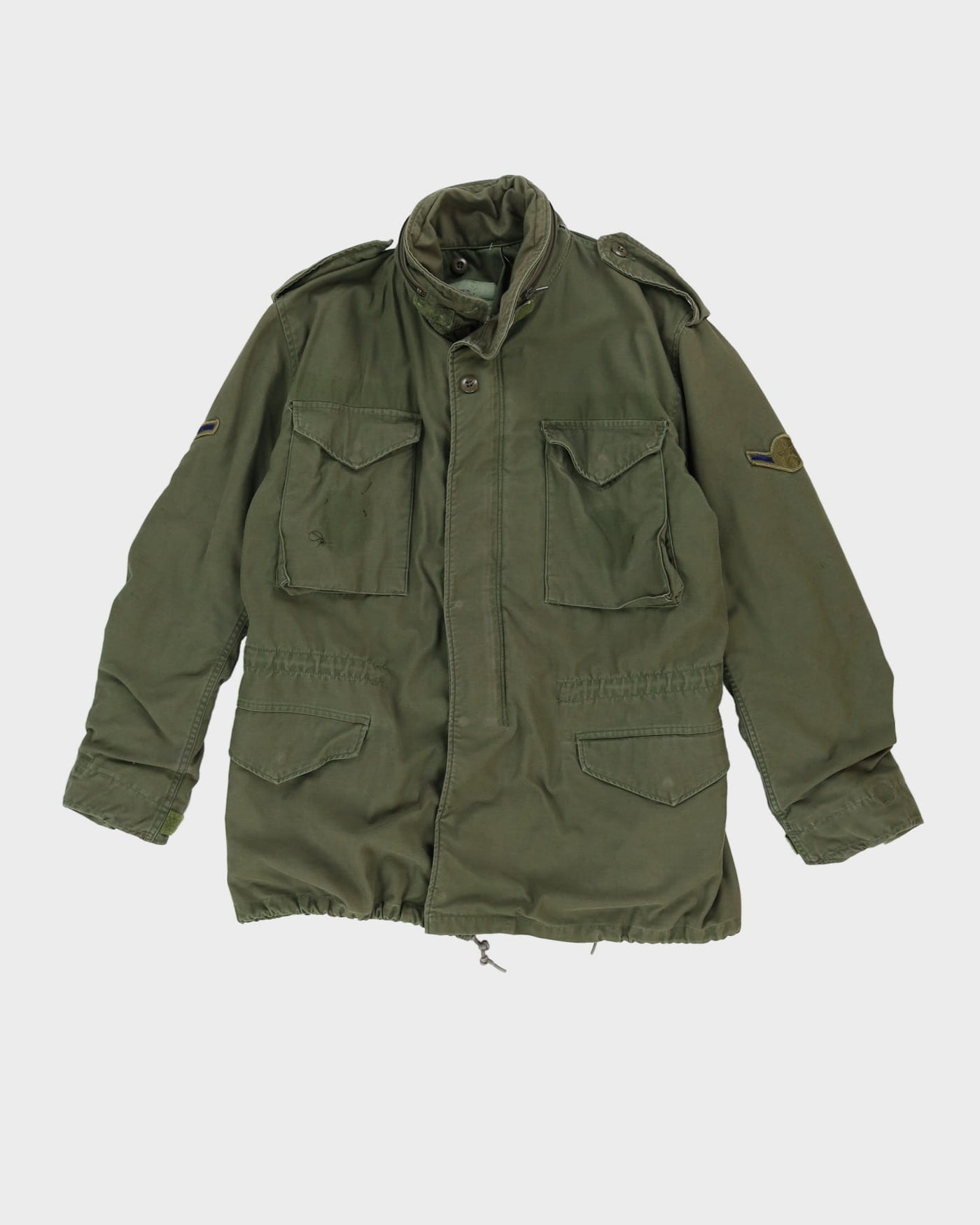 70s Vintage US Military OG-107 M65 Field Jacket - Large