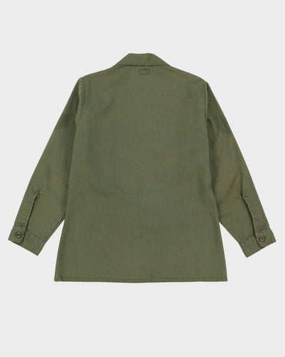 70s Vintage US Army OG-507 Dura-Press Utility Shirt - Medium