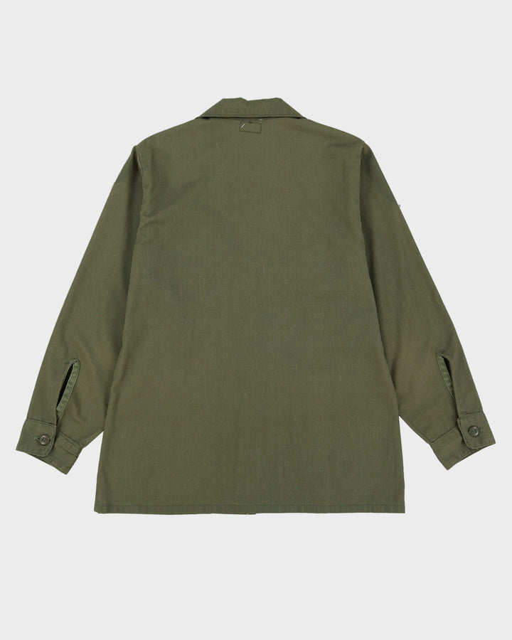 70s Vintage US Army OG-507 Dura-Press Utility Shirt - Medium