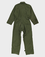70s Vintage US Army Sateen Utility Coveralls - Large