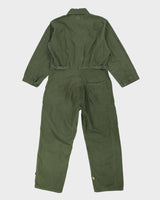 80s Vintage US Army Sateen Utility Coveralls - Large