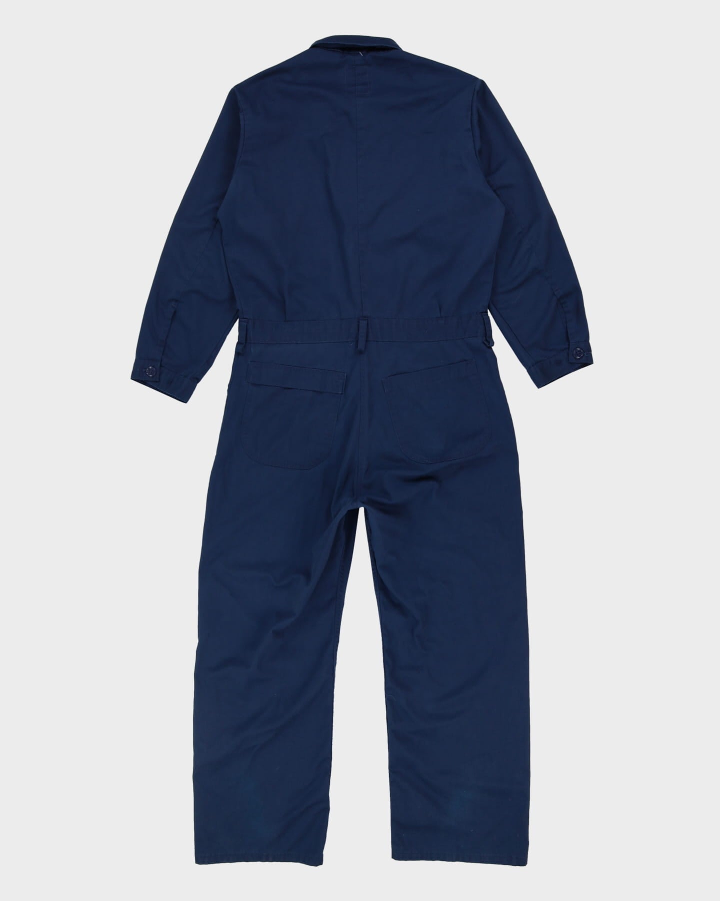 90s Vintage US Navy Blue Utility Coveralls - Medium