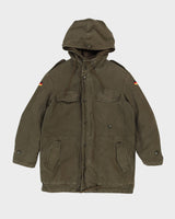 80s Vintage German Army Cold Weather Parka - Medium
