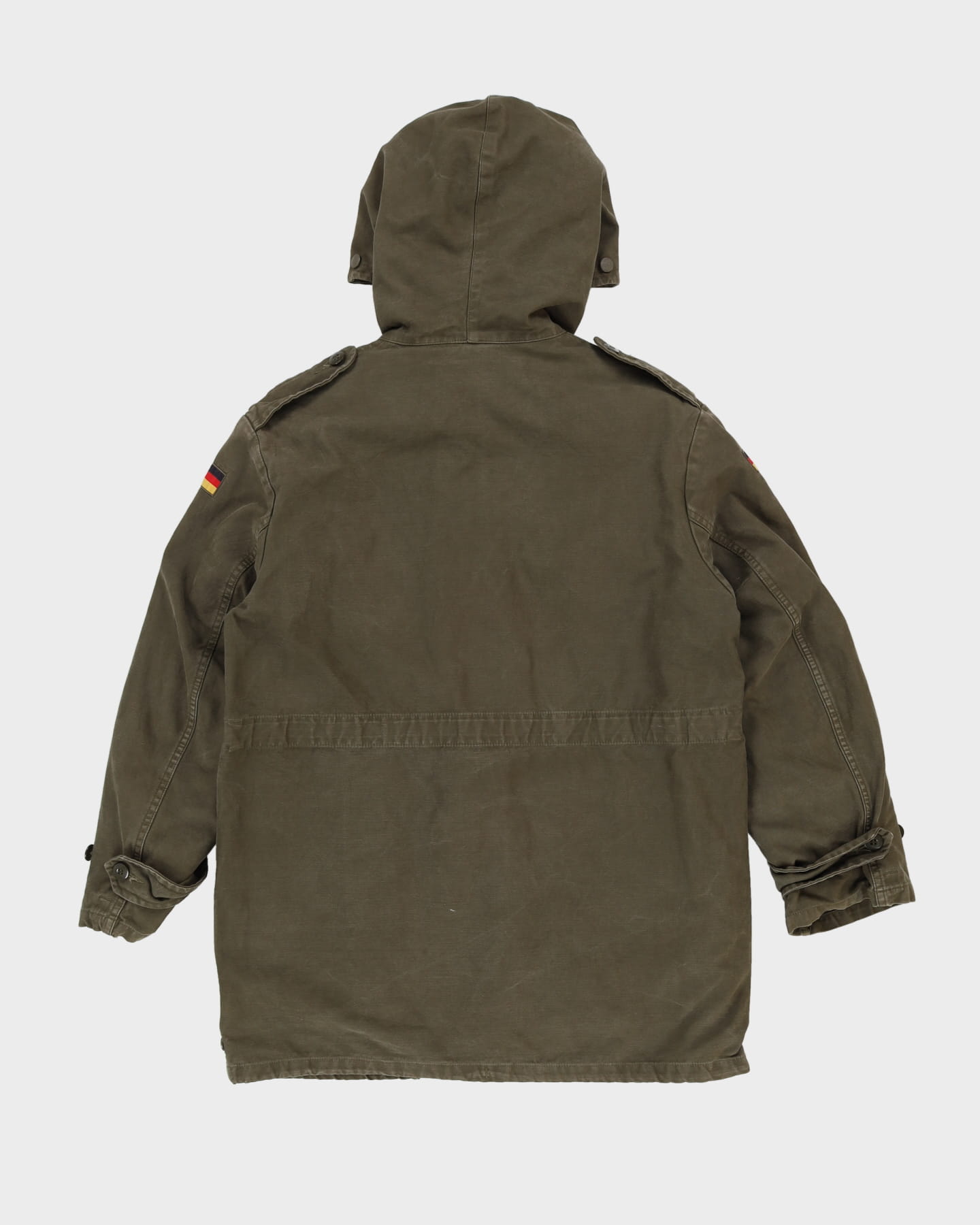 80s Vintage German Army Cold Weather Parka - Medium