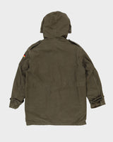 80s Vintage German Army Cold Weather Parka - Medium