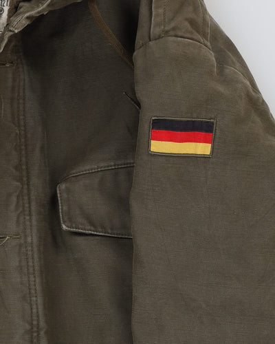 80s Vintage German Army Cold Weather Parka - Medium