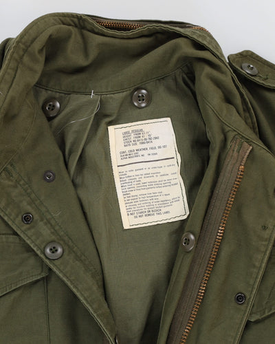 80s Vintage OG-107 M65 Field Jacket - X-Large