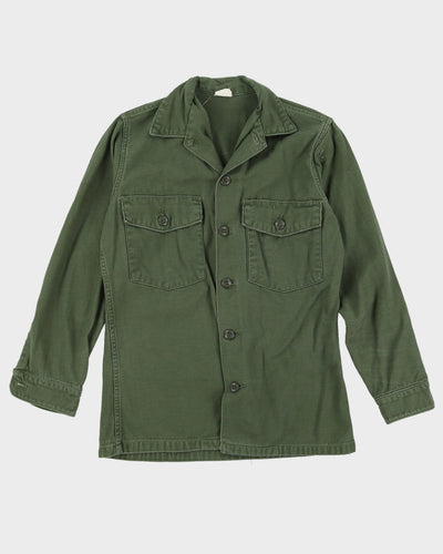 60s Vintage US Military Cotton Utility Shirt - S