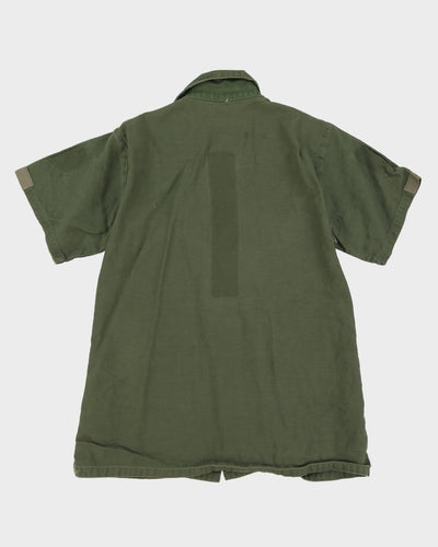 60s Vintage US Military Cotton Utility Shirt - M