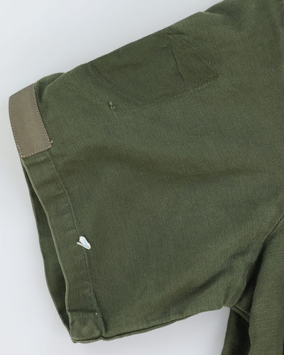 60s Vintage US Military Cotton Utility Shirt - M