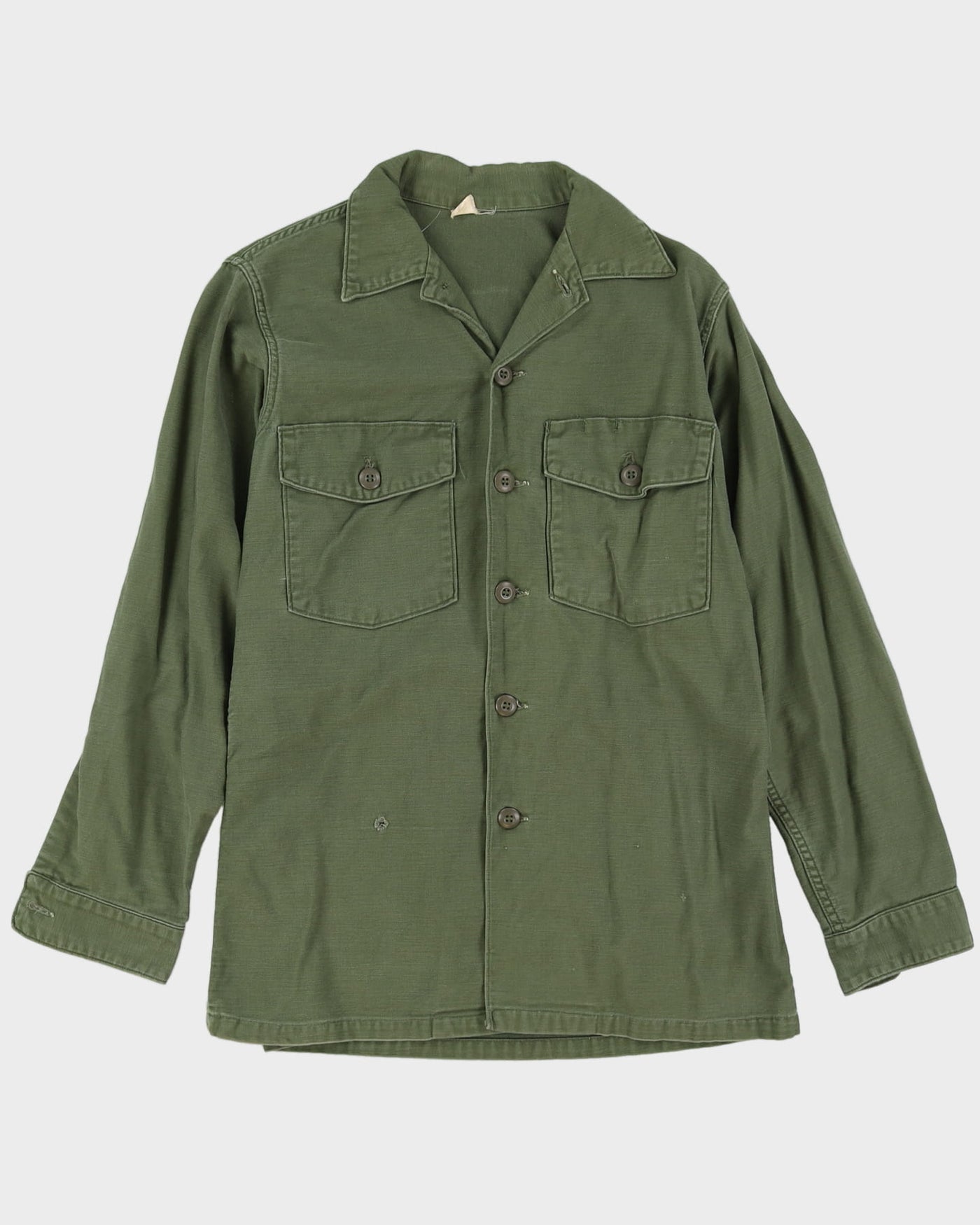 60s Vintage US Military Cotton Utility Shirt - M