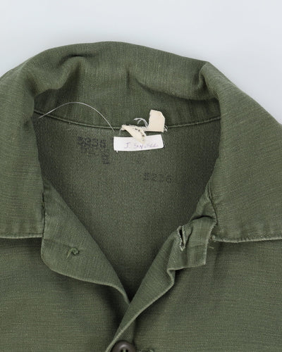 60s Vintage US Military Cotton Utility Shirt - L