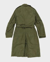 50s Vintage US Military Overcoat - M