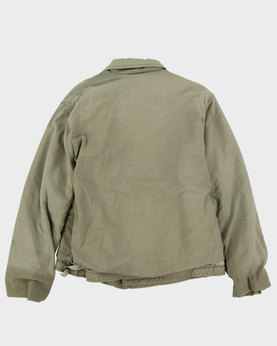 70s Vintage US Military A-2 Deck Jacket - XL