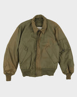 80sw Vintage US Military Cold Weather Tanker Jacket - M