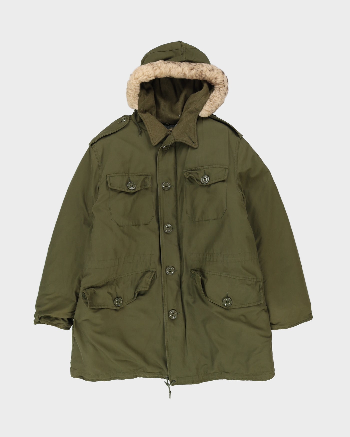 80s Vintage Canadian Army ECW Parka - L